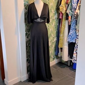 ASOS NWT Black Cocktail Formal Maxi Dress